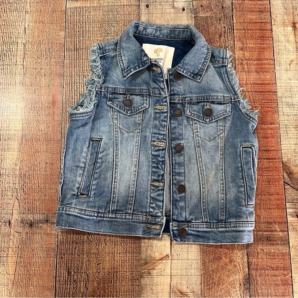 Tucker + Tate Blue Denim Vest